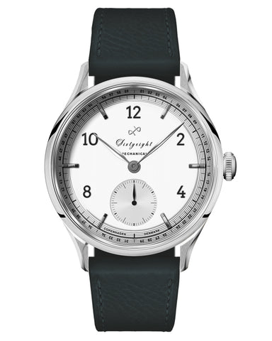 About Vintage 1968 Mechanical Steel / White Watch