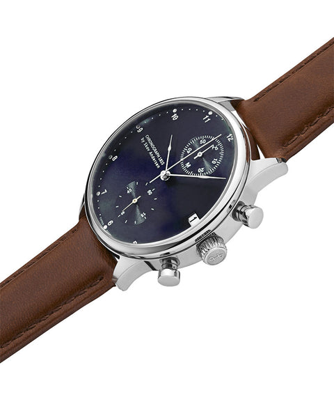 AV86 1815 Chronograph Steel / Blue Sunray 41mm Watch