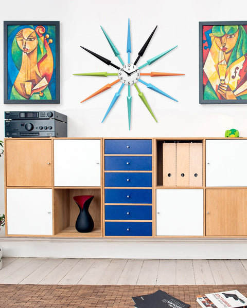 Celeste-Spoke-Wall-Clock-