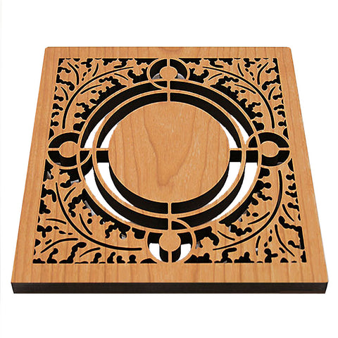 Frank Lloyd Wright Robert's Skylight Wood Trivet