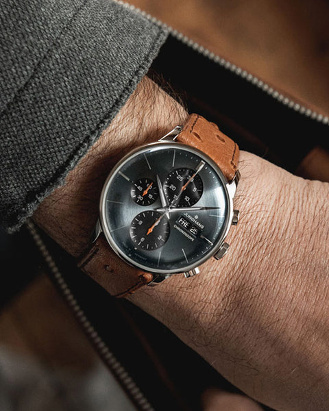 Junghans Meister Chronoscope Watch 027/4224.03 | ArchitectGiftsPlus