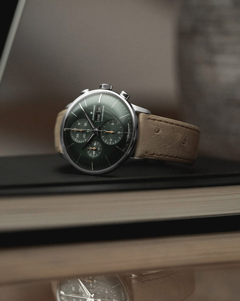 Junghans Meister Chronoscope Watch 027/4222.03 | ArchitectGiftsPlus