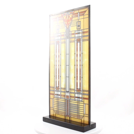 Frank Lloyd Wright Bradley House Skylight Stained Glass