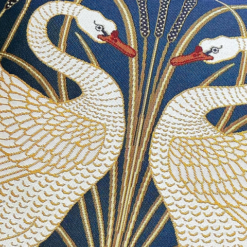 Walter Crane Swan Tapestry Pillow