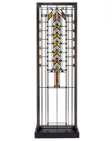 Frank Lloyd Wright Barton House Buffet Door Stained Glass