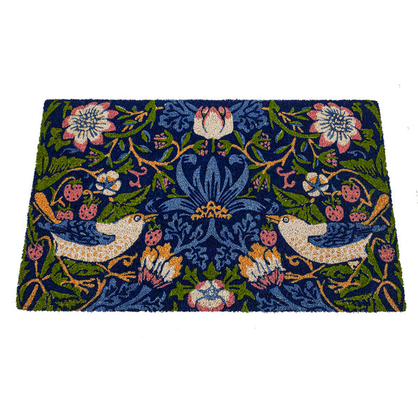 William Morris Strawberry Thief Arts & Crafts Doormat