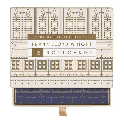 Frank Lloyd Wright House Beautiful Greeting Assortment Notecard Box