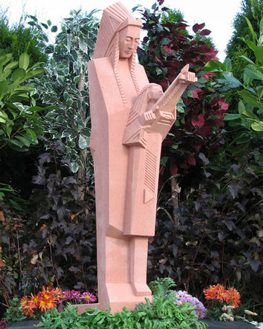 54" Frank Lloyd Wright Nakomis Sculpture