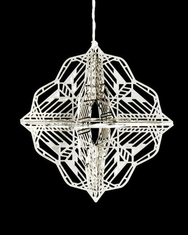Frank Lloyd Wright Dana Butterfly 3D Gift Ornament