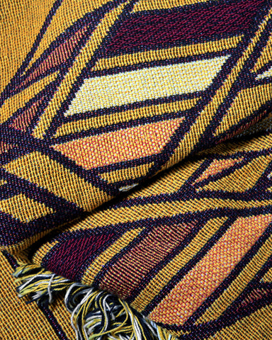 Frank Lloyd Wright Dana Sumac Tapestry Throw