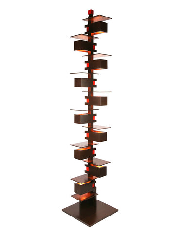 Frank Lloyd Wright Taliesin 2 Floor Lamp - Walnut fullview