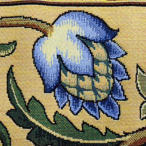 William Morris Tree of Life Hanging Tapestry - 55" x 41" Closeup1