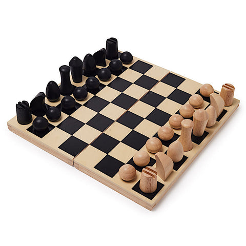 MoMA Panisa Wooden Chess Set