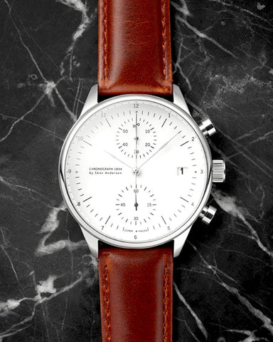 AV86 About Vintage 1844 Chronograph Steel / White Watch