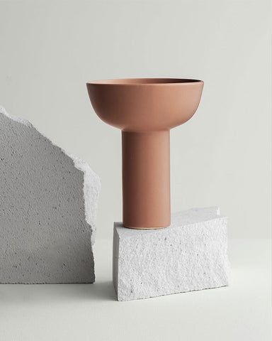 Blomus Miyabi Ceramic Vase Terracotta- Style