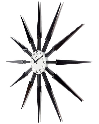 Sunburst Clock Dark side