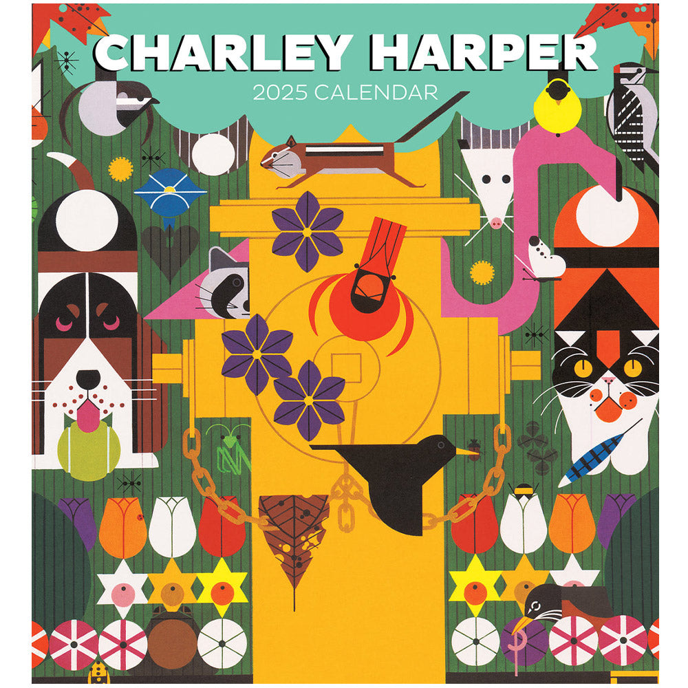 Charley Harper Wall Calendar 2025