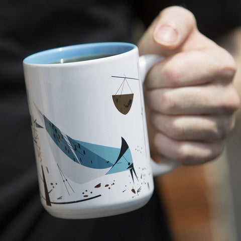 Charley Harper Blue Jay Mug