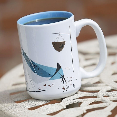 Charley Harper Blue Jay Mug