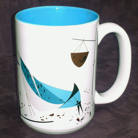 Charley Harper Blue Jay Mug