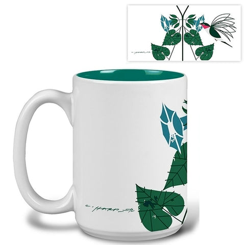 Charley Harper Little Sipper Hummingbird Mug