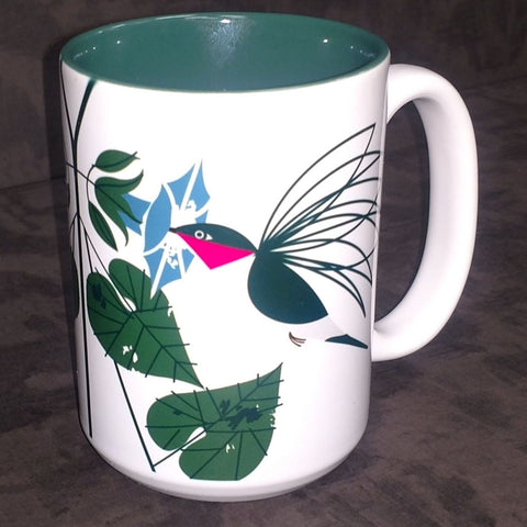 Charley Harper Little Sipper Hummingbird Mug