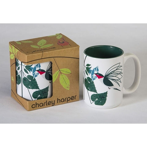 Charley Harper Little Sipper Hummingbird Mug