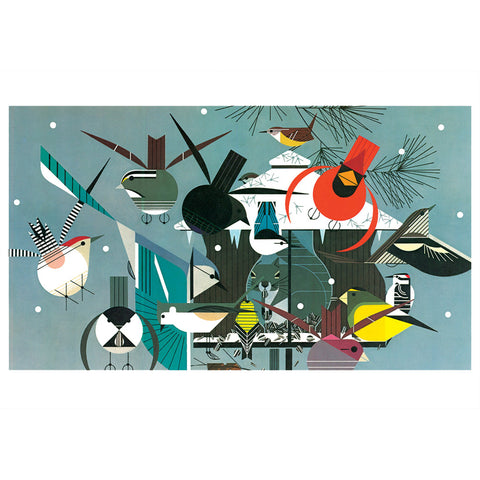 Charley Harper Winter Holiday Cards