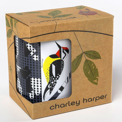 Charley Harper Yellow-Bellied Sapsucker Mug