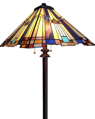 Arts & Crafts Mission 2 Floor Lamp