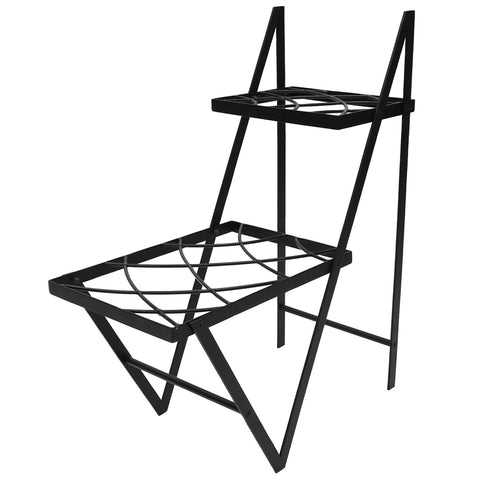 Duet Wrought Iron Plant Stand