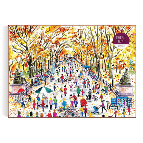 Fall in Central Park Michael Storrings 1000 Piece Jigsaw Puzzle