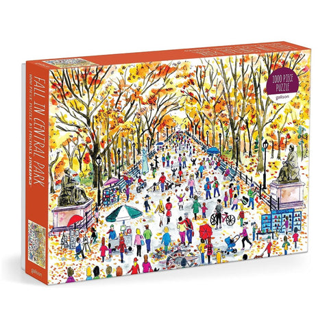 Fall in Central Park Michael Storrings 1000 Piece Jigsaw Puzzle