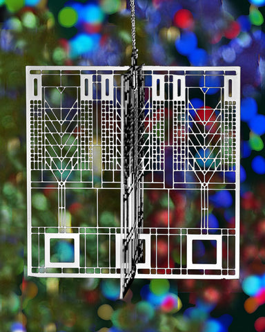 Frank Lloyd Wright Tree of Life 3D Gift Ornament