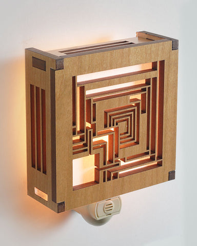 Frank Lloyd Wright Ennis House Night Light