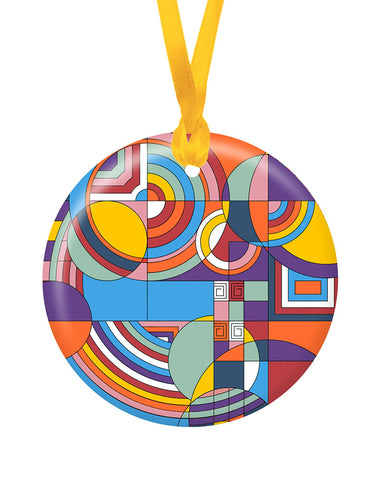 Frank Lloyd Wright Hoffman Rug Porcelain Keepsake Ornament