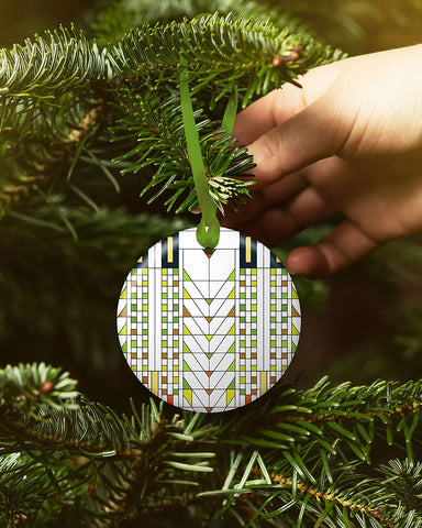 Frank Lloyd Wright Tree of Life Porcelain Keepsake Ornament
