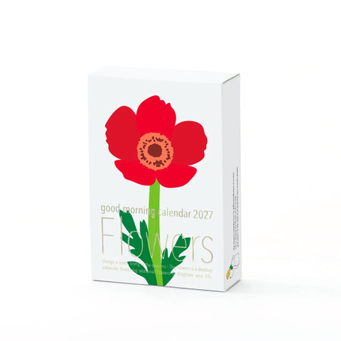 Good Morning Inc. Flowers 3D 2027 Calendar Box
