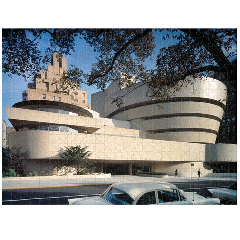 Frank Lloyd Wright Guggenheim 2-Sided 500 Piece Jigsaw Puzzle