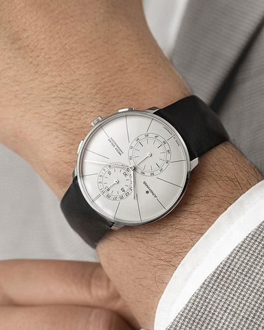 Junghans Meister Fein 59/4200.00 Chronoscope MEGA Solar Watch