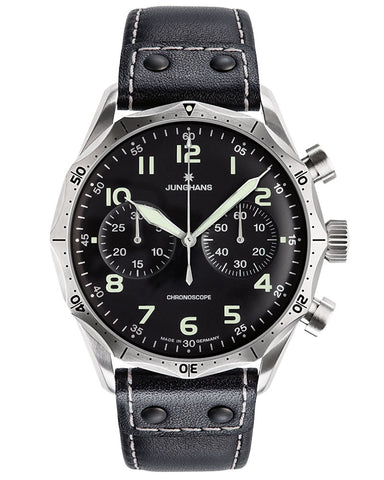 Junghans Pilot Chronoscope 27/3590.00 Watch