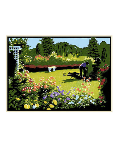 Laura Wilder The Gardener Framed Giclée Print