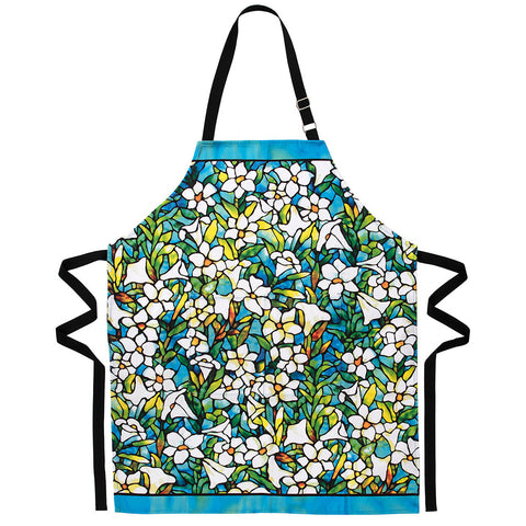 Louis C. Tiffany Field of Lilies Apron