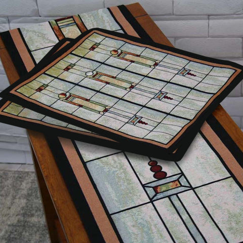 Louis Sullivan F&M Union Bank Window Tapestry Placemat