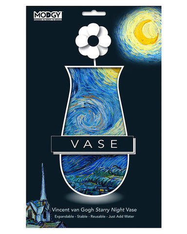 Modgy Van Gogh Starry Night Expandable Vase