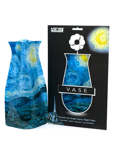 Modgy Van Gogh Starry Night Expandable Vase