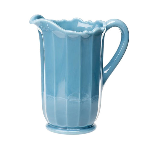 Mosser Glass 40oz Panel Pitcher - Georgia Blue