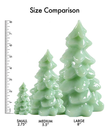 Mosser Glass Christmas Tree - Jadeite Large