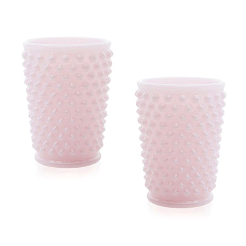 Mosser Glass Set of Two 9oz Gigi Tumblers - Tuscan Pink