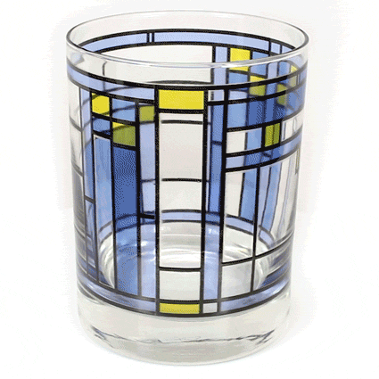 Frank Lloyd Wright Oak Park Skylight DOF Glasses (Set of 2)